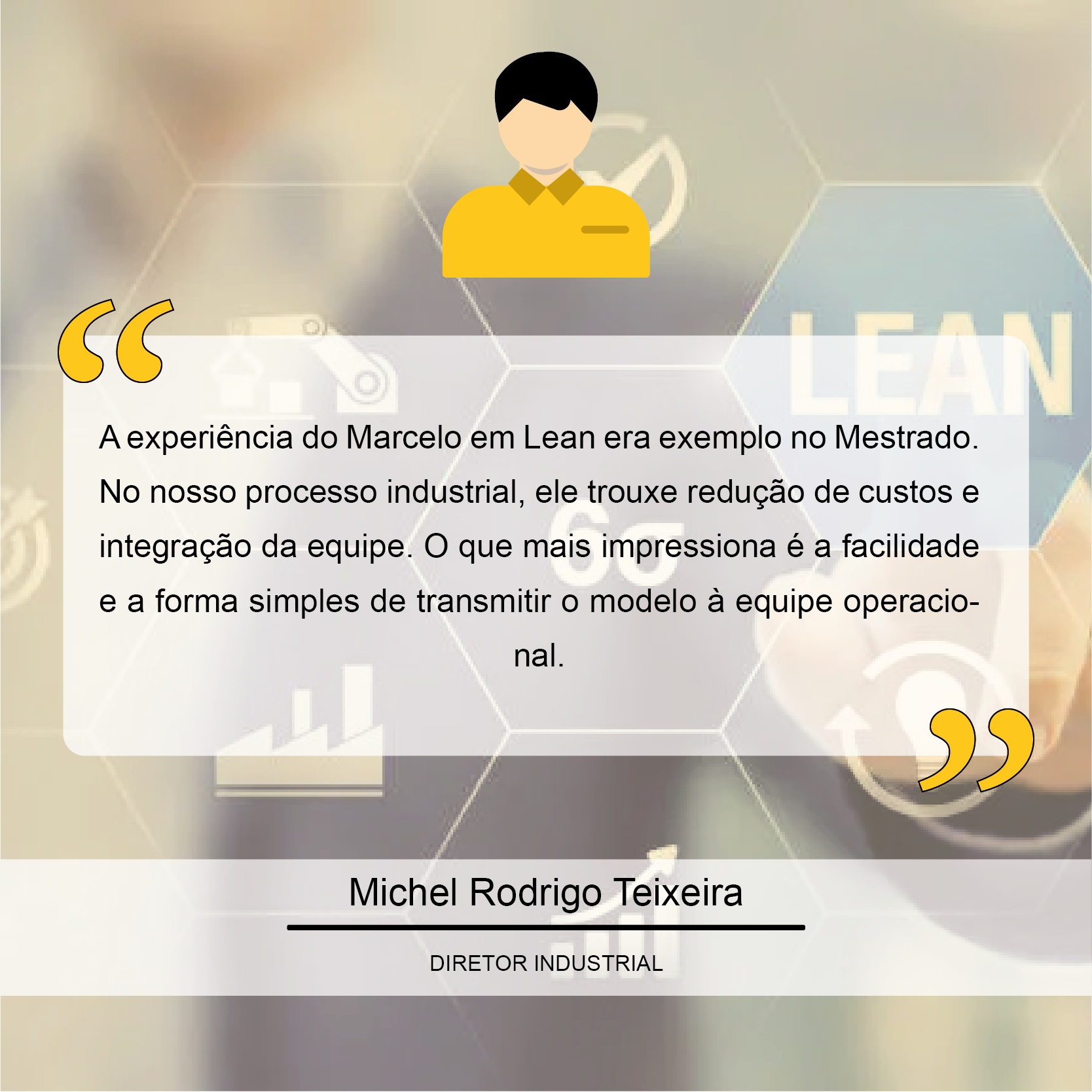 Testemunho Michel Teixeira